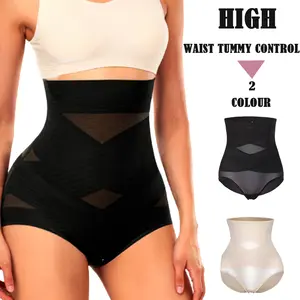 Women's High Waist Tummy Control Panties - Butt Lifting Shapewear for Comfort & Support - Sleek & Streamlined Look - Perfect for Various Occasions Black Womenswear Basic Essential Fit Hip Fit Hip