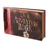 Our Adventure Book DIY Bound Scrapbook, 10.6 X 7.2 Inches, 20 Sheets, 40 Pages, Designed Specifically To Preserve Precious Moments, Is The Ideal Gift For Couples' Anniversaries, Weddings, Global Travelers, Birthdays, Halloween, And Christmas New Year