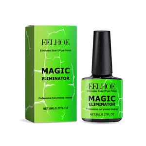 EELHOE Nail Polish Remover Gel Gentle Nail Polish Remover Dissolver Easy Nail Polish Removal Nail Salon Nail Polish Remover Base Coat Remover