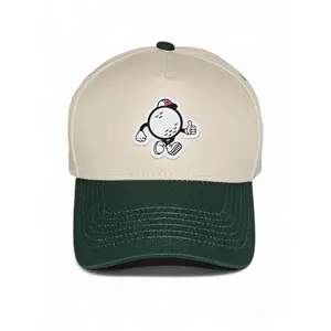 Green/ Beige SnapBack Hat