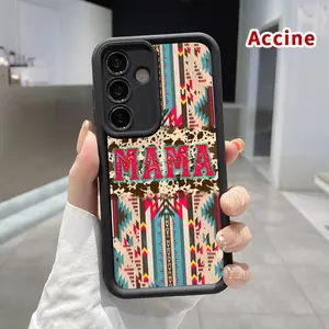 Case Compatible with Galaxy S23 Ultra S24 Plus S25 S22+ Western Elements MAMA Drop Protection Shockproof Soft Silicone smartphone Cover