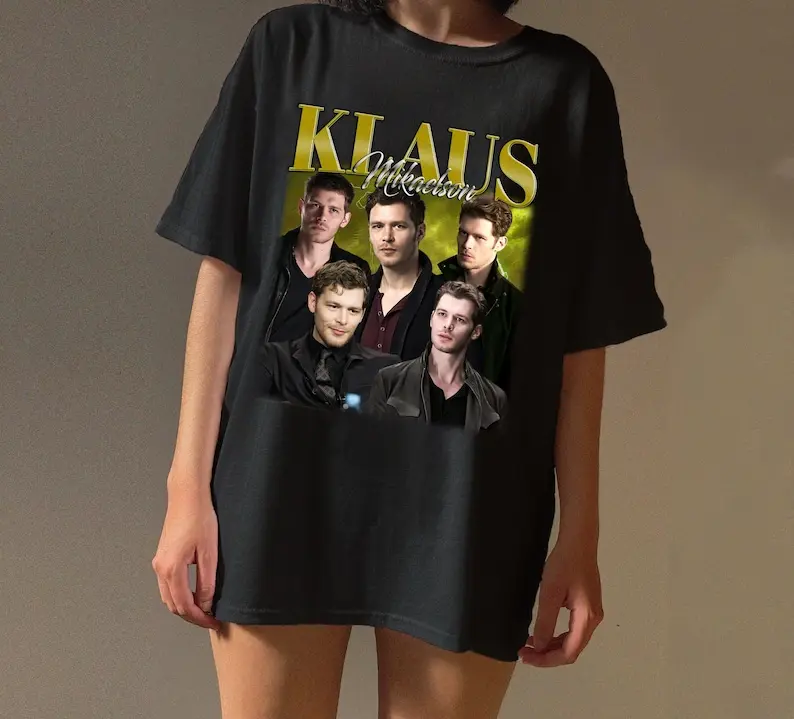 Retro Klaus Mikaelson Shirt, Vintage 90s Bootleg T-Shirt