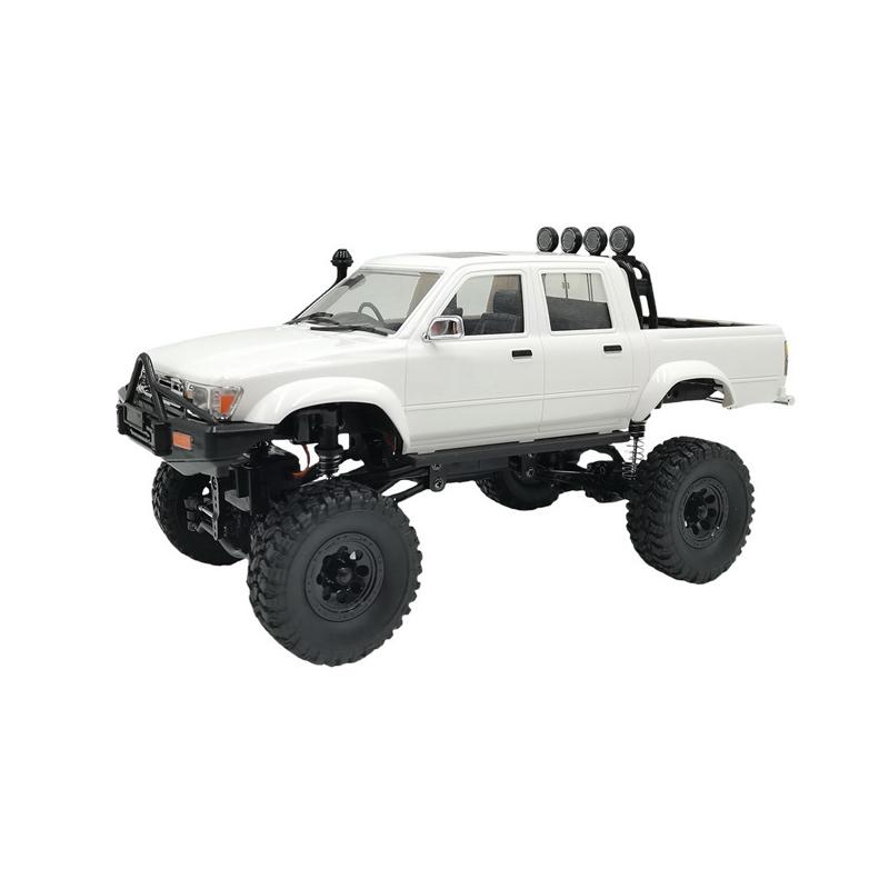 1/16 Scale 4x4 RC Rock Crawler, Off Road Remote Control RC Truck, All Terrain RTR RC Pickup with 260 Motor, Upgraded Chassis, Proportional 2.4GHz Control, Hobby Remote Control Vehicle for Boys and Girls Toys