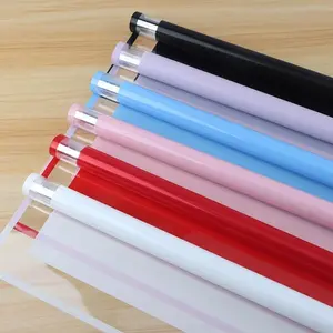 Simple Border Opp Glass Paper (1 Pack of 20 Sheets), Waterproof Floral Packaging Material, Ideal for Flower Arrangement & Gift Wrapping, Gift Wrapping Supplies