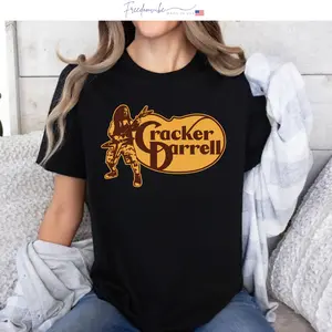 Cracker Barrel x Rock T-shirt - Funny Music Meme Graphic Tee | shirt for her, shirt for him, Shirt for you, trending 2025