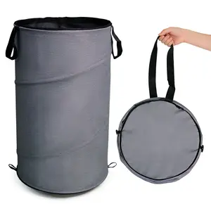 30Gal 109L Collapsible Laundry Baskets - Foldable Pop Up Hampers for Laundry - Upgrade Oxford Laundry Hamper with Reinforced Handles for Bedroom, Bathroom, Kids Room, Dorm, Travel, Storage Organizer