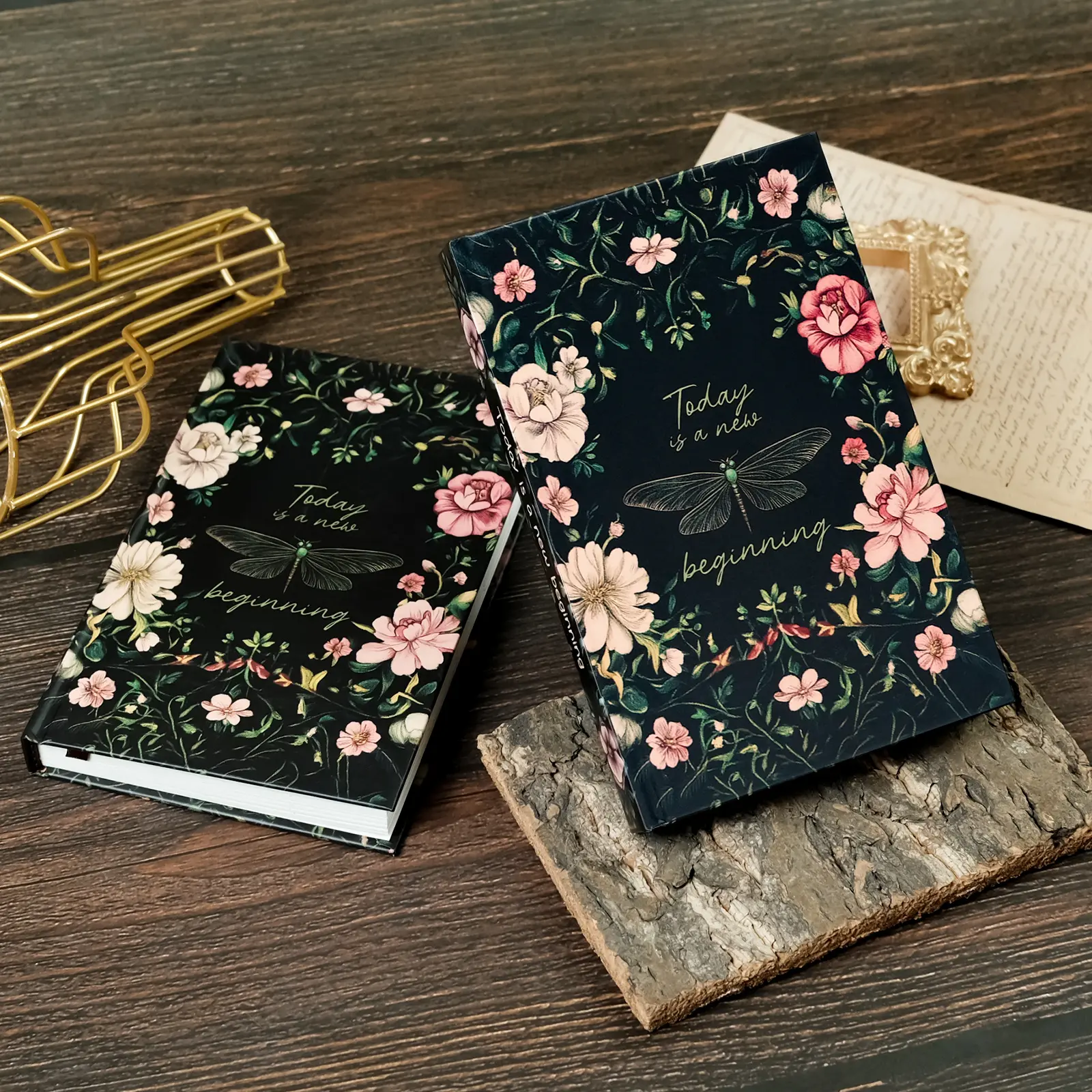 Liar Rose Series Portable Paper Meeting Record Notebooks, 10-Box Wholesale Bundles, High-Value Export Ready Stock, High-Value Wholesale Export Ready Stock