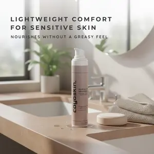 Hydra Cream Sensitive Skin – Lightweight Fragrance-Free Face Cream for Dry, Sensitive Skin Barrier Moisturizer Strengthening