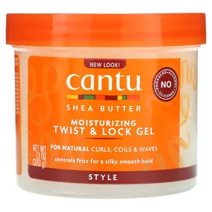 Cantu Shea Butter, Moisturizing Twist & Lock Gel, 13 oz (370 g)