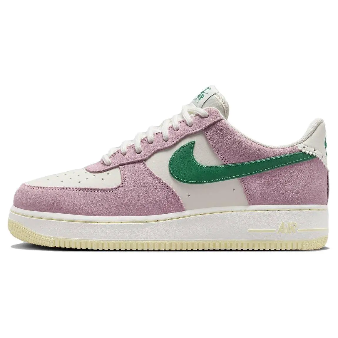 Nike Air Force 1 Low 07 LV8 Medium Soft Pink Malachite Skate Shoes Unisex FV9346-100