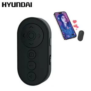 HYUNDAI Wireless Mini Remote Control 2025 New Page Turner & TikTok Video Scroller, Remote for Camera & Video Recording, Compatible with iOS & Android Phones