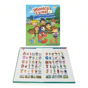 English Point Reading Electronic Book Educational Toy, Includes 1 Point Reading Book + 1 Charging Cable, Unisex