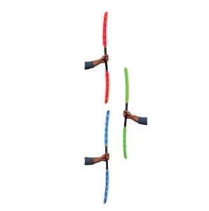 Light-Up Ninja Sword 2 Pack - 22" - Red Blue Green Costume Accessory Prop