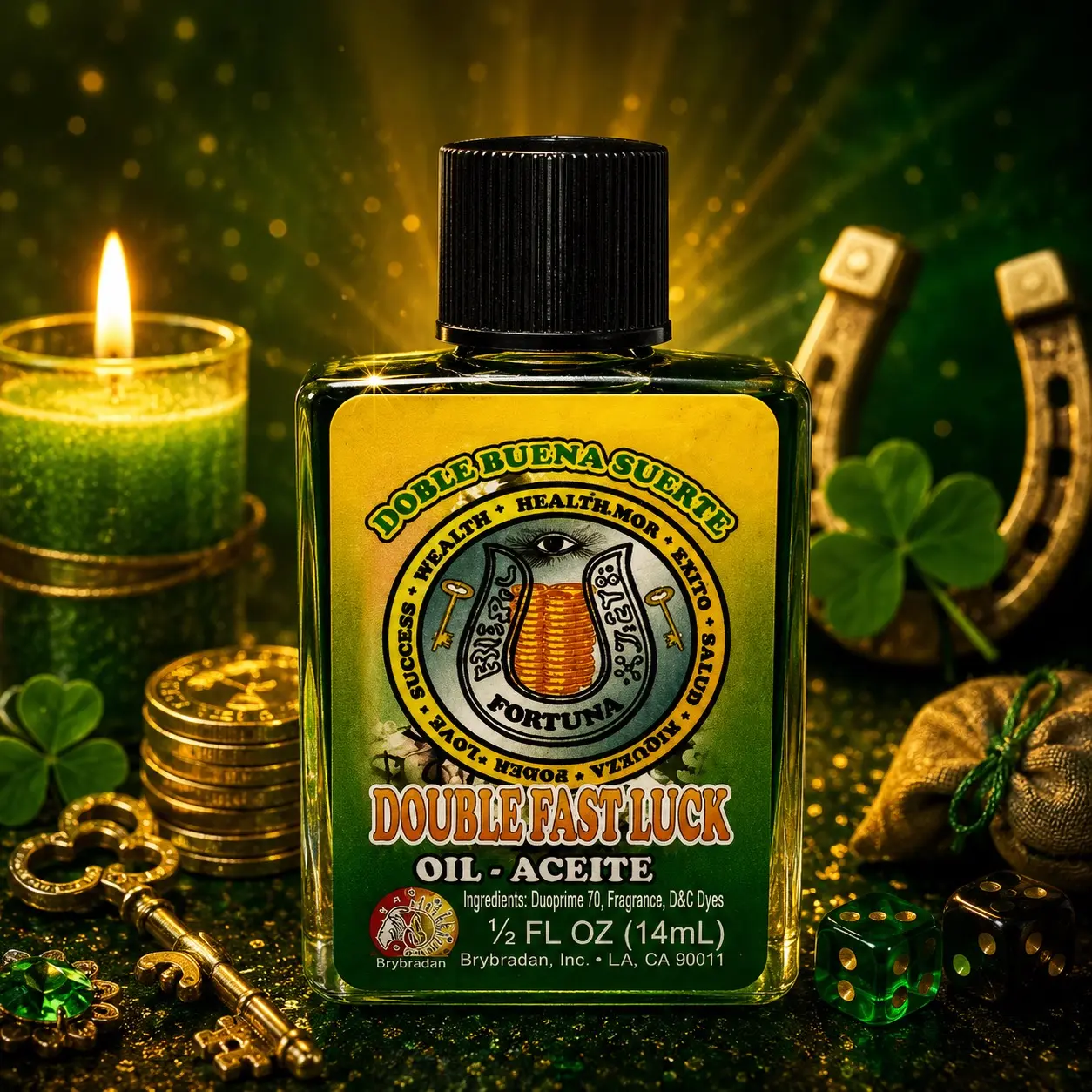 Doble Fast Luck Scented Oil - Home Fragrance Oil for Home Care Supplies