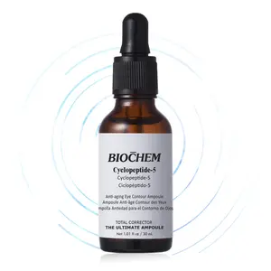 BIOCHEM Cyclopeptide-5 Anti-Aging Eye Contour Ampoule – 1.01 fl. oz / 30 mL | Wrinkle Reduction, Firming & Hydrating Serum for Delicate Eye Area super treatment