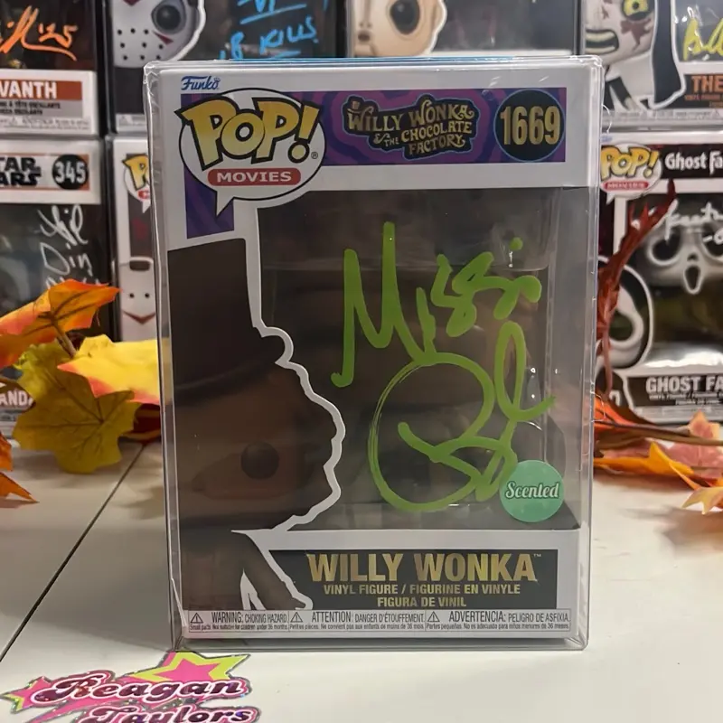 Funko Pop! Autographed Willy Wonka & The Chocolate Factory Signed By Missi Pyle