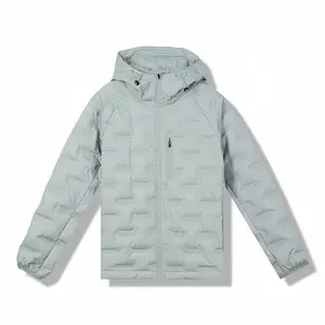 YAYA Women's Lightweight Puffer Down Jacket Cropped Long Sleeve Hoodie for Outdoor Sports Casual Jackets for Women Elegant Tops Comfort