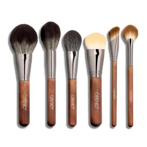 Pro Series Face Retoucher Makeup Brush Set - Innovative Vegatek Bristles For Precise Makeup Application