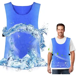 Cooling Vest for Men Women, Ice Body Cooling Product for Hot Weather, Summer Cool Jacket for Keep Cool in the Heat