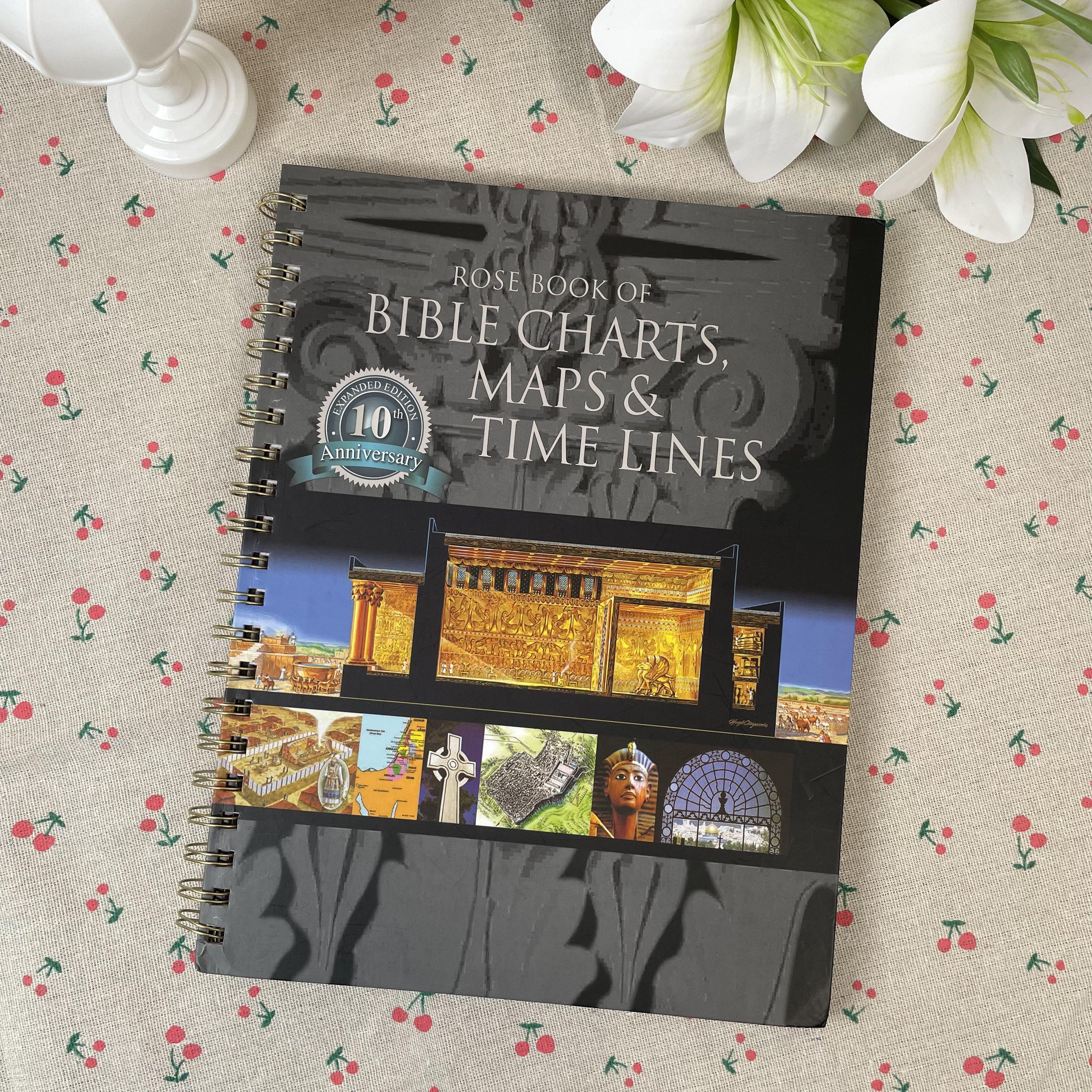 Rose Bible Charts, Maps & Timelines Volume 10: 10th Anniversary Edition (Over 100 Bible Charts, Maps & Timelines)