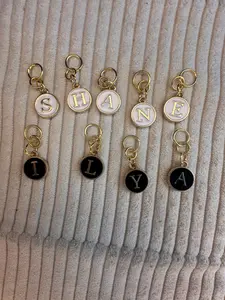 Custom Stitch Marker - Bubble Letters