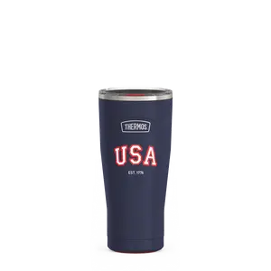 24oz ICON™ TUMBLER WITH SLIDE LOCK LID - NAVY USA