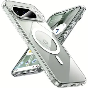 Strong Magnetic Shockproof Camera Protection Protective Back Cellphone Case Cover for Pixel 10 9 9A 8A 8 Pro 7 7A 6A 6 ProXL XL