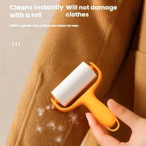 Portable Travel Hair Remover Roller, Mini Pet Hair Cleaner, Essential for Outdoor Trips, Business Trips, Home, and Car Use