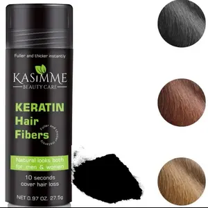 Keratin Natural  Hair fiber Powder , waterproof natural hair look instant powder , hair thickening fiber , hair building fiber, natural texture hair styling