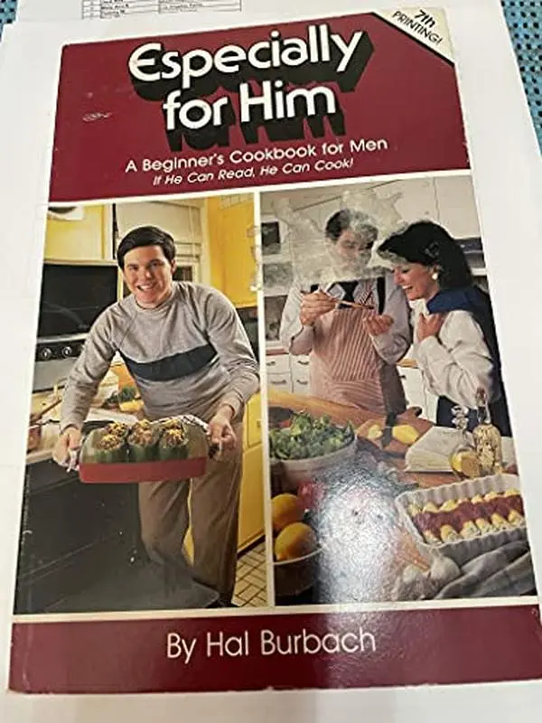 USED Book - Especially For Him ... A Beginner's Cookbook for Men by Hal Burbach (Unknown) - English