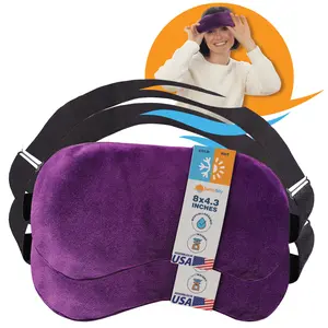 SunnyBay Microwavable Dry Eye Therapy Mask - 2pack -  Soothing Warm Compress for Eye Relief