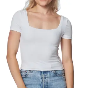 White Double- Layered Top