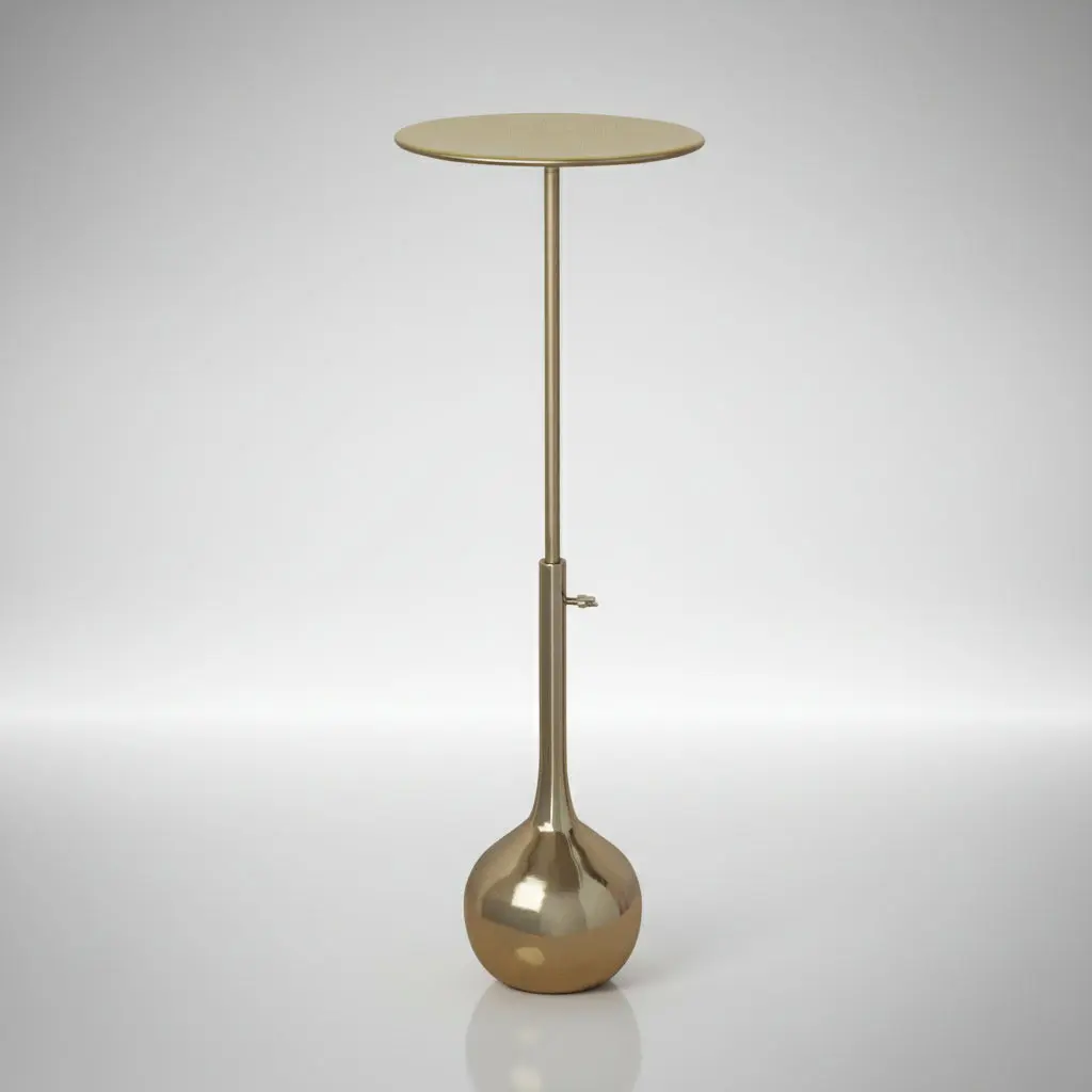 Pre Order(Sept) Enameled Aluminum Adjustable Table, 2 Color Options