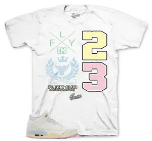 Spring Easter Sneaker Match Shirt Floral Crest Graphic Tee Pastel Streetwear Unisex Outfit