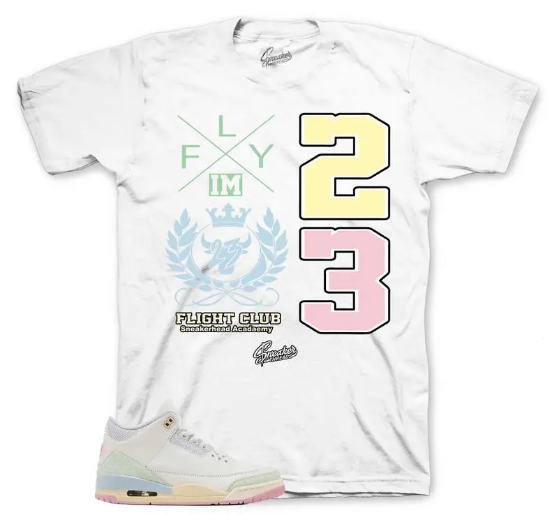 Spring Easter Sneaker Match Shirt Floral Crest Graphic Tee Pastel Streetwear Unisex Outfit