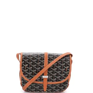 Pre-owned Goyard material Messenger Bags Belvedere II Messenger Bag Coated Canvas PM by Rebag