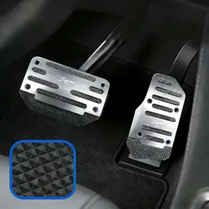 Non-Slip Sports Pedal Covers   Aluminum Alloy Brake  Gas Pedals