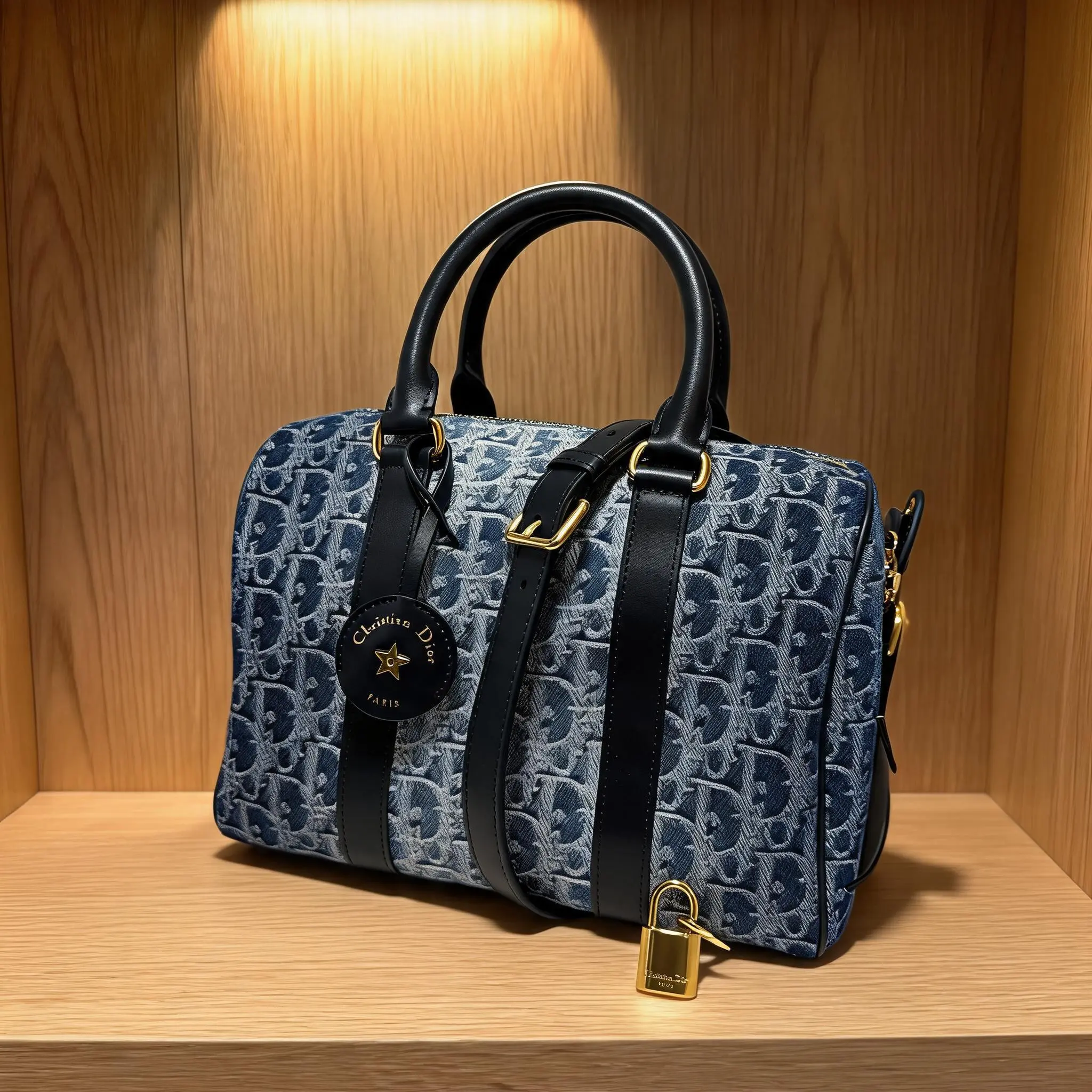 Pre-owned Dior Canvas Shoulder Bag C0725493714