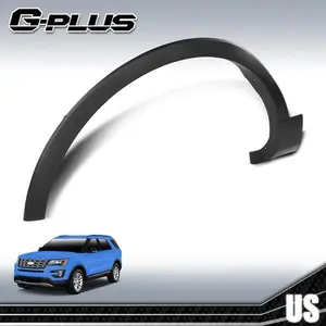 Fit For 16-19 Ford Explorer Front Fender Flares Wheel Trim Moulding Driver Side