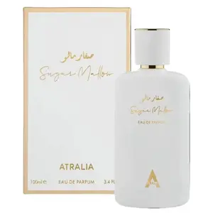 Atralia Sugar Mallow Eau de Parfum 100ml - Luxurious Gourmand Fragrance for Women with Marshmallow & Vanilla Notes