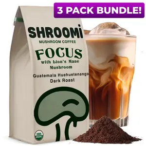 SHROOMI Coffee – 3 Pack (Best Value) - Dark Roast