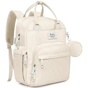 RUVALINO Diaper Bag Backpack, Multifunction Travel Back Pack Maternity Baby Changing Bags, Large Capacity, Waterproof and Stylish