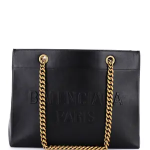Pre-owned Balenciaga Leather Tote Bags REBAG Duty Free Chain Tote Medium by Rebag