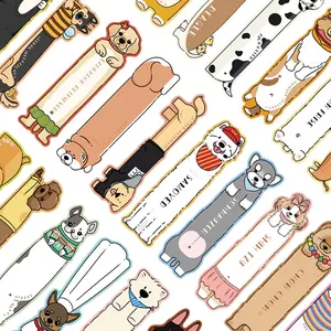Cute Cartoon Animal Pattern Bookmark, 30pcs/set Funny Bookmark, Book Lovers Classroom Favors, Office Stationery & Supplies