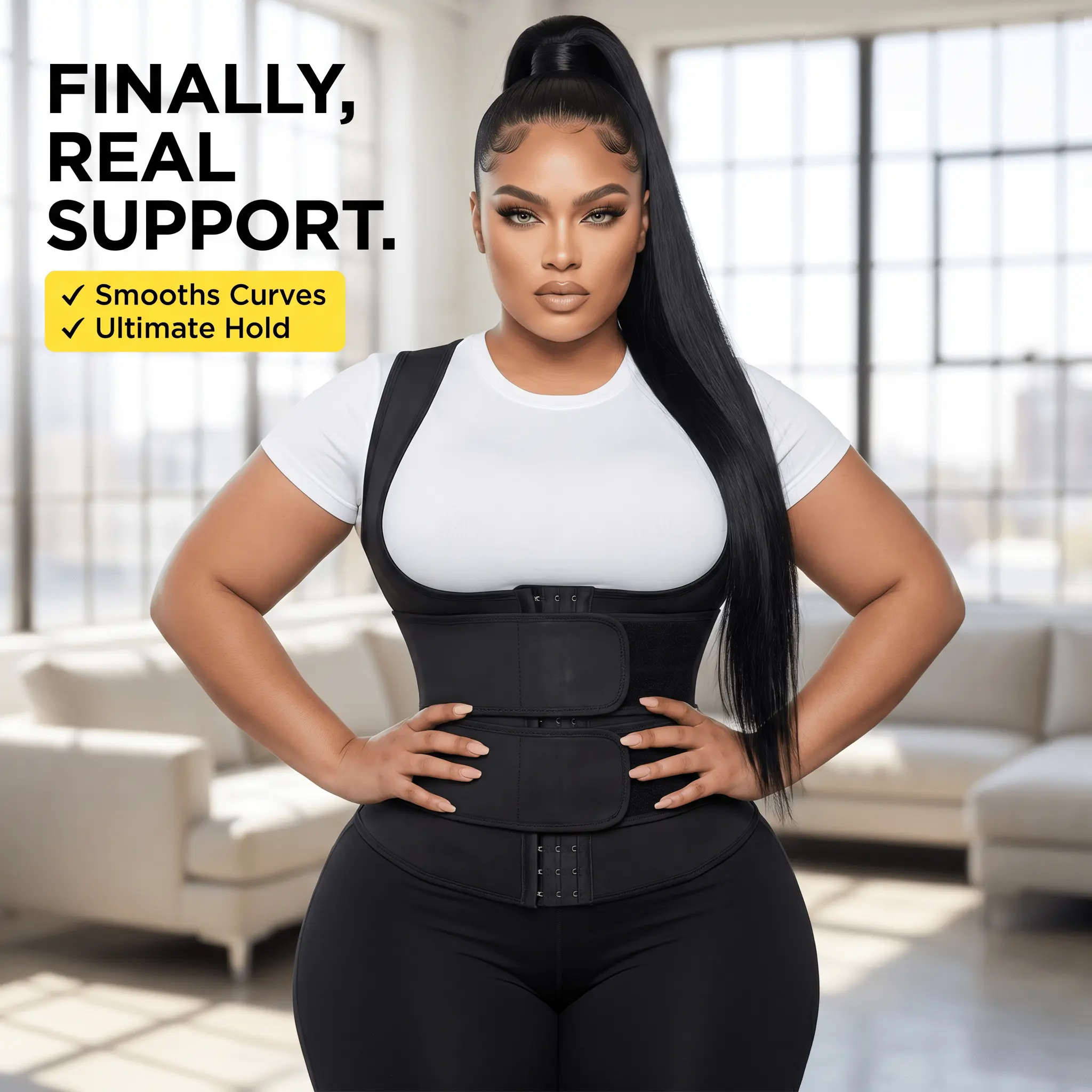 Women's Shaping Fitness Vest - Adjustable Sports Vest, Suitable for Training and Daily Wear, Breathable Sports Top, Sports Compression Vest