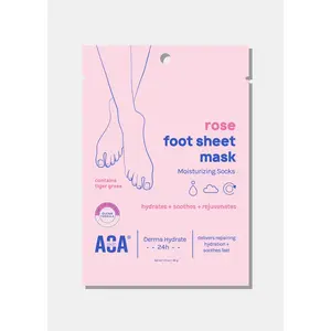 AOA Skin Rose Foot Sheet Mask