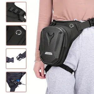 Motorcycle Leg Bag Riding Bag Motorcycle Messenger Bag Men's Waist Bag Delivery Messenger Backpack Waterproof