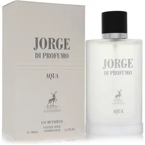 Jorge Di Profumo Aqua 100ml Eau de Parfum Natural Spray by Maison Alhambra Perfume Bottle