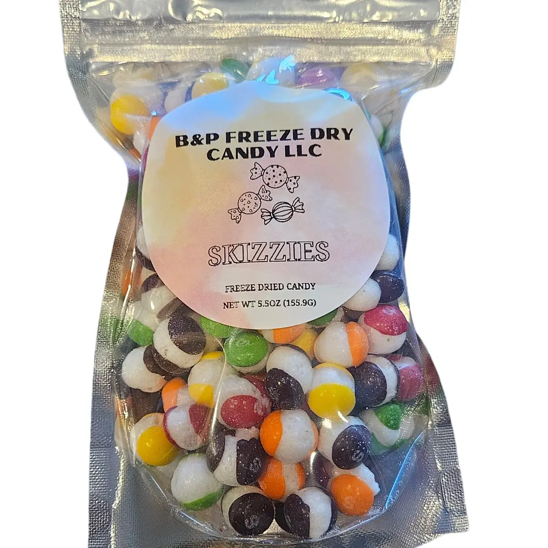 Regular Freeze-Dried Skittles 5.5oz Pack - A Delicious Sweet Snack for All Candy Lovers  Rainbow Candies Bonbon
