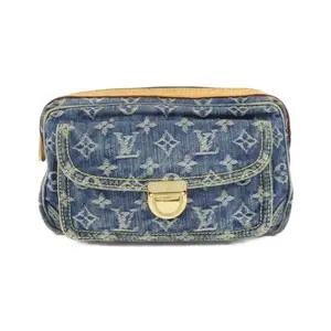 Pre-owned Louis Vuitton Canvas Shoulder Bags Monogram Denim Shoulder Bag